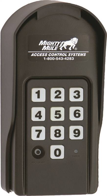 Mighty Mule Fm137 Digital Keypad, For Use With Mighty Mule Or Gto Pro 