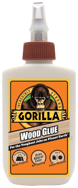 Buy Gorilla 6200002 Wood Glue, Light Tan, 8 oz Bottle Light Tan