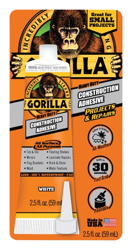 Construction Adhesive Paste, Gorilla Heavy Duty Construction Adhesive For Car Side Mirror