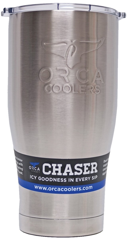 Orca Chaser Series ORCCH27 Tumbler, 27 oz, Stainless Steel