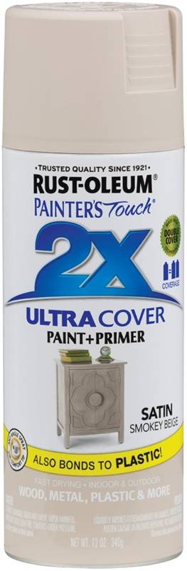 Painter's Touch 2X Spray Paint, Satin Wildflower Blue, 12-oz