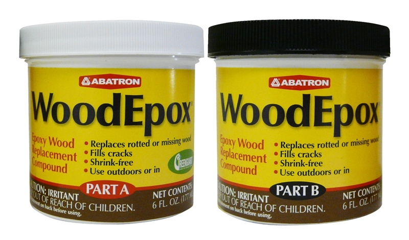Buy Abatron LW2PKR Wood Filler, Liquid, Faint, Slightly Aromatic Part A,  Irritating Ammonia Part B, Clear, 2 pt Clear