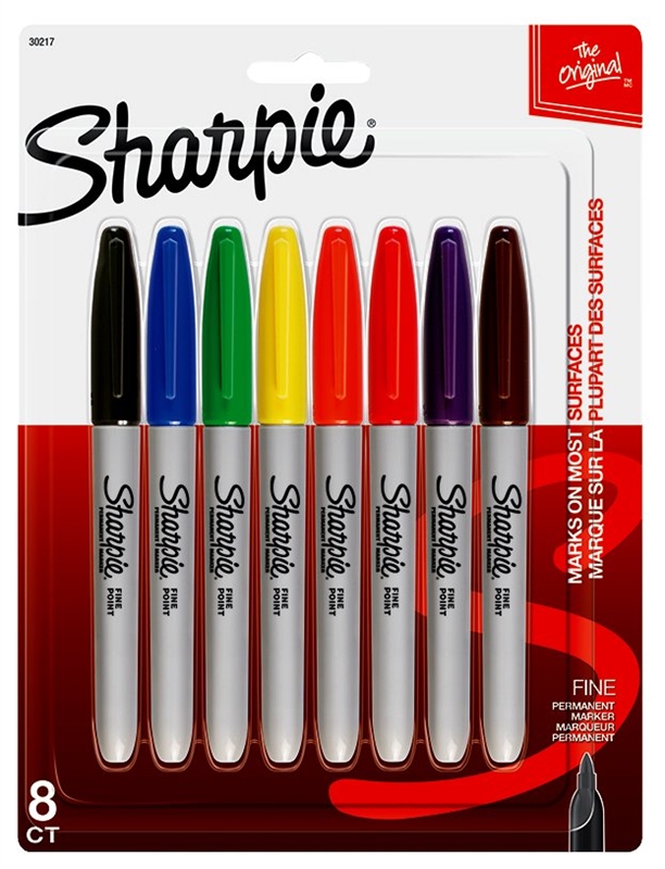 Markers Assorted/Fine (NEW 30217)