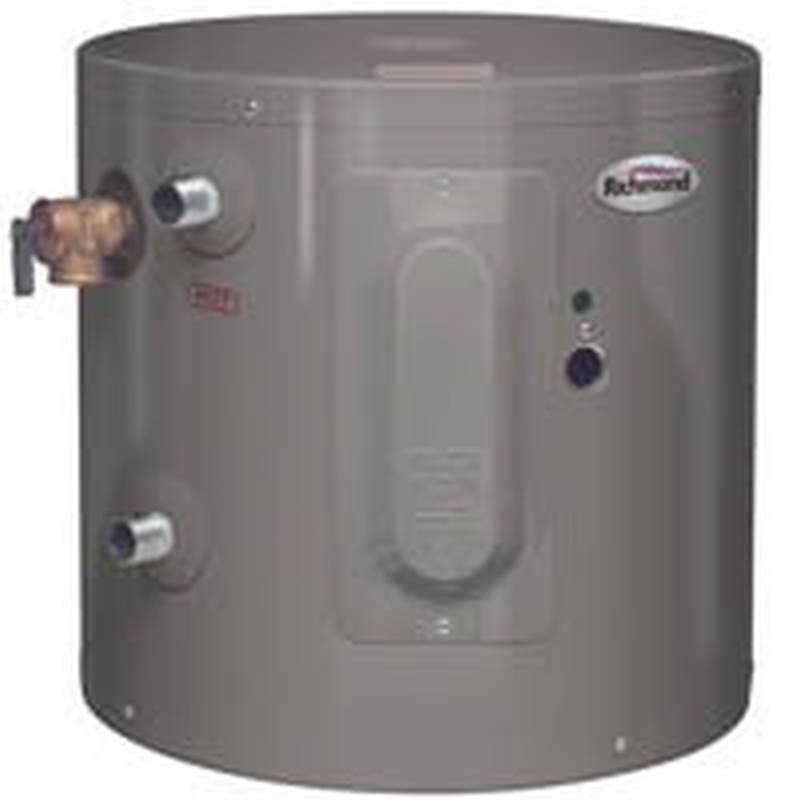 Richmond 6ep15-1 Electric Water Heater 2000 W 120 VAC 15 Gal Tan