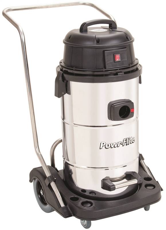 Powr-Flite PF53 Wet/Dry Corded Vacuum Cleaner With Squeegee Tool, 230 ...