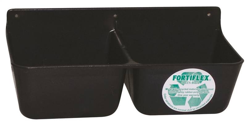 Fortex-Fortiflex CR-80 Feeder Pan, 8 qt Volume, Rubber