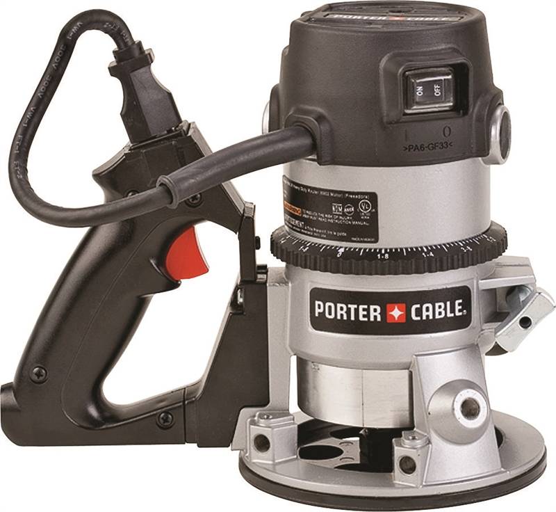 PorterCable 691 Round Base Corded Router, 120 VAC, 11 A, 13/4 hp