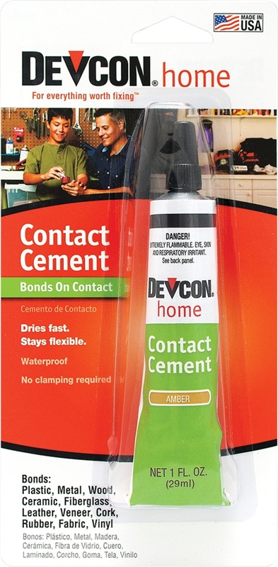 Buy Weldwood 25336 Contact Cement, Liquid, Slight, White, 1 gal