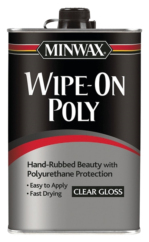Minwax Polycrylic Protective Finish Gloss Clear 0.5 pt.