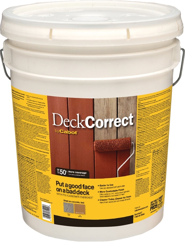 Cabot 140.0025200.008 Deck Correct Waterproof Deck Coating ...