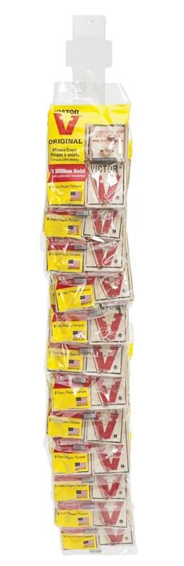 Victor Easy Set Clip Strip Disposable Mouse Trap