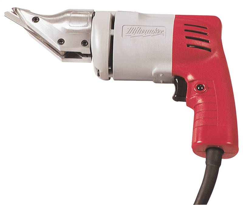 Milwaukee 6852-20 Power Shear, 6.8 A, 18 ga Cutting Capacity, to 2500  spm, Trigger Switch Control