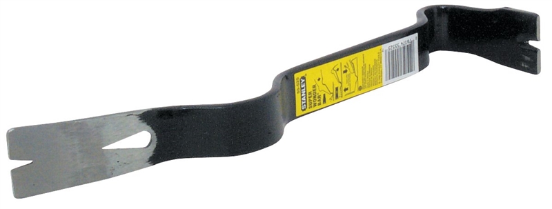 Stanley 55-525 Pry Bar, 15 in L, Beveled Tip, 1-3/4 in Claw Blade