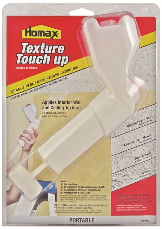 Homax 4070-06 Ceiling Texture, Liquid, Solvent, White, 16