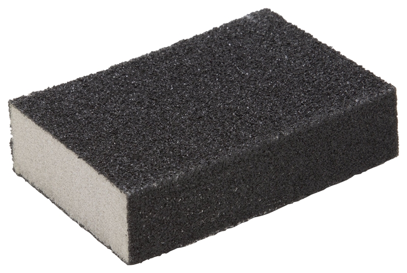 Vulcan 151303L Sanding Sponge, 4 in L, 2-3/4 in W, Fine, Medium