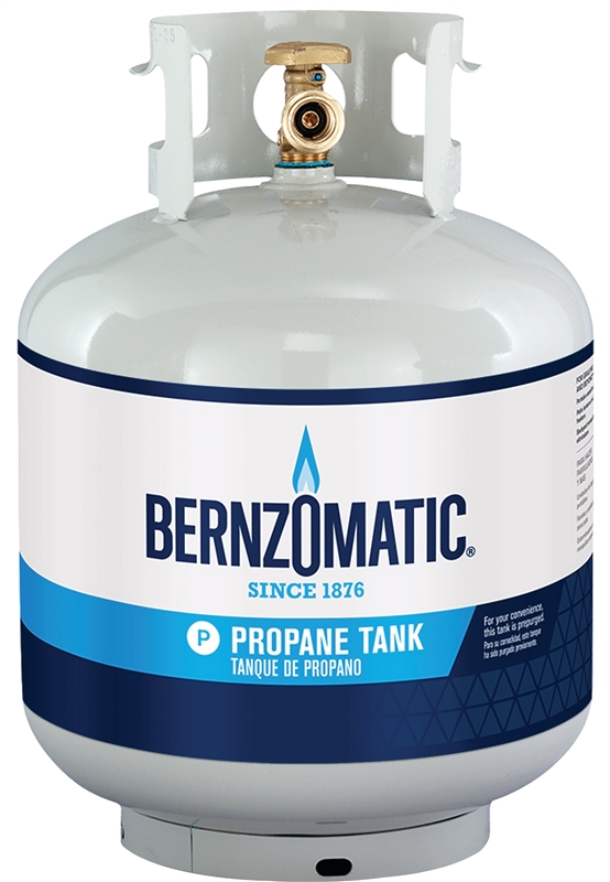 Bernzomatic 334669 Portable Propane Gas Cylinder, 5 gal, Steel