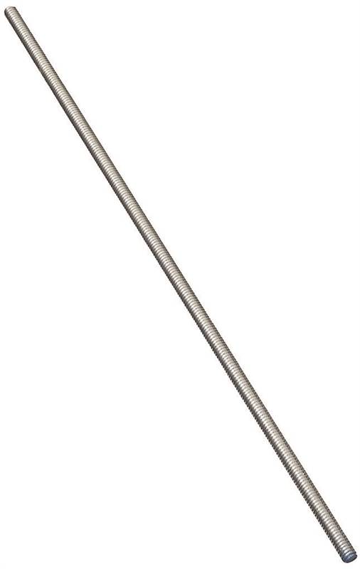 1/2-13x72 inches Stanley N825-008 Galvanized Rod 