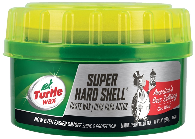 Turtle Wax SUPER HARD SHELL T223R Car Wax, 9.5 oz, Paste
