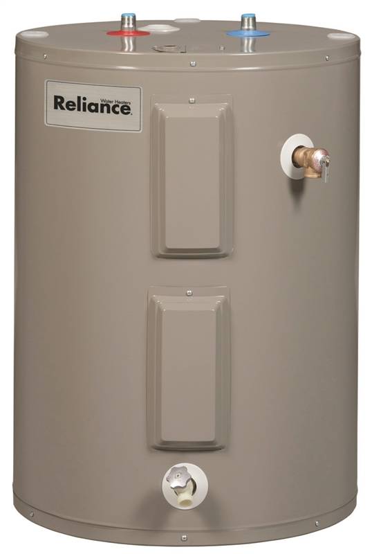 Reliance 6 50 EORS Medium Electric Water Heater, 240 V, 30 A, 4500 W, 50  gal Tank, 21 gph Recovery