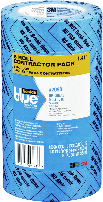 ScotchBlue Multi-Surface 2-in x 60-yd Painter's Tape Contractor Pack in the  Painters Tape department at