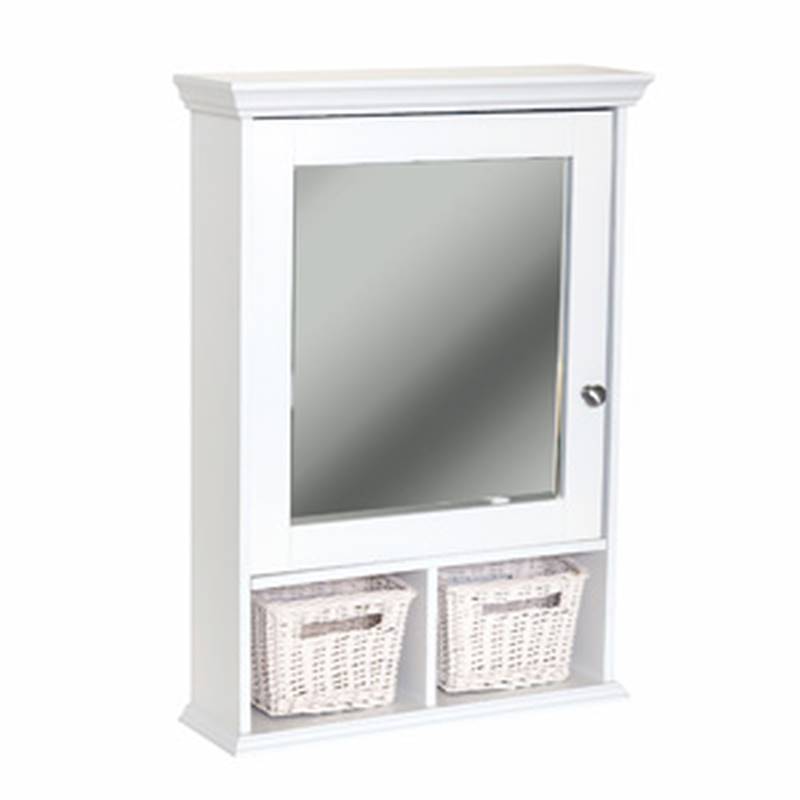 Zenith Th22ch Beveled Mirror Decorative Medicine Cabinet With