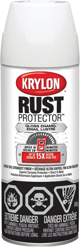 Buy Rust-Oleum 27073B522 Rust Preventative Spray Paint, Gloss, Clear, 340  g, Can Clear