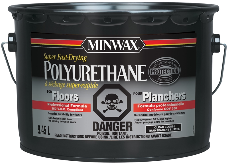 Minwax Cm1303300 Super Fast Drying Protective Varnish 9 45 L