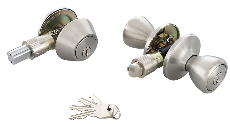 Mobilehome Lockset Combo Ss Case of