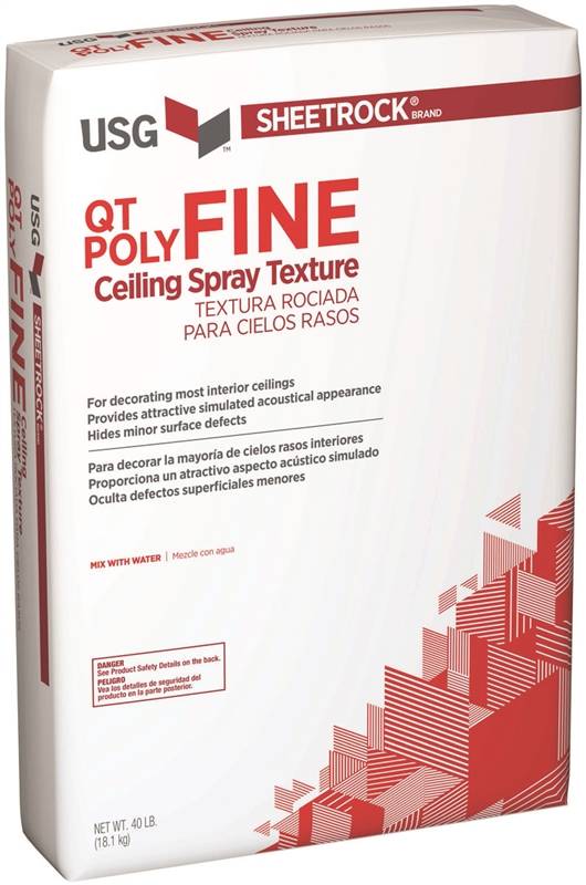 Us Gypsum 540500 Usg Sheetrock Ceiling Texture Spray On Qt Poly