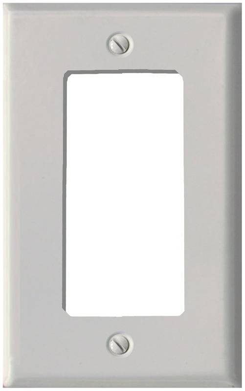 Double Rocker Atron White Traditional Wallplate metal switch-plate Classic Electrical Cover_2-164 
