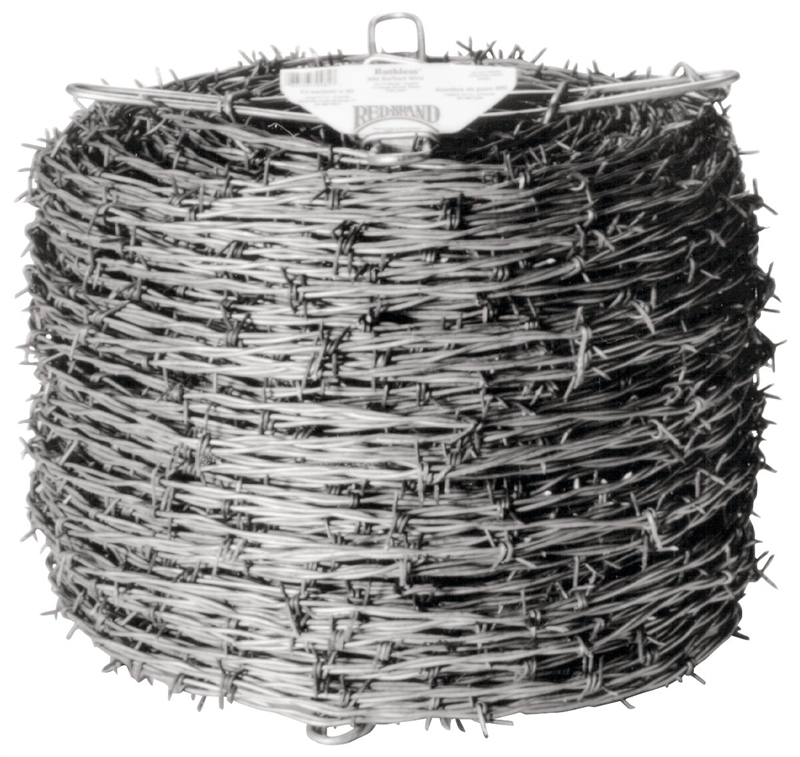 Red Brand 70481 4 Point Barbed Wire 1320 Ft L Steel Galvanized