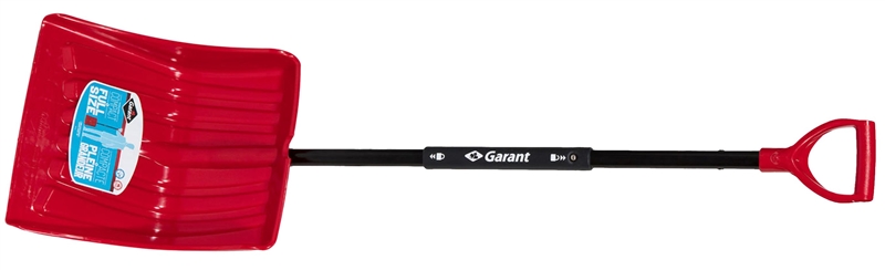 Garant GP139FSKD Snow Shovel, 14-1/2 in W Blade, 13.9 in L Blade, Poly Blade,  30-5/8 in OAL