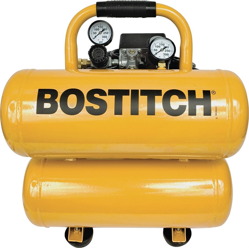 STANLEY-BOSTITCH 2 HP 6-Gallon 135 PSI Electric Air Compressor at