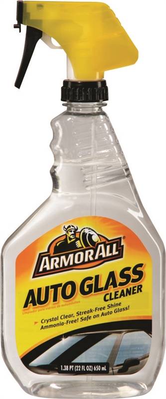 Armor All Auto Glass Cleaner , Streak-Free Car Glass Cleaner Spray, 22 Fl  Oz Each, 6 Pack