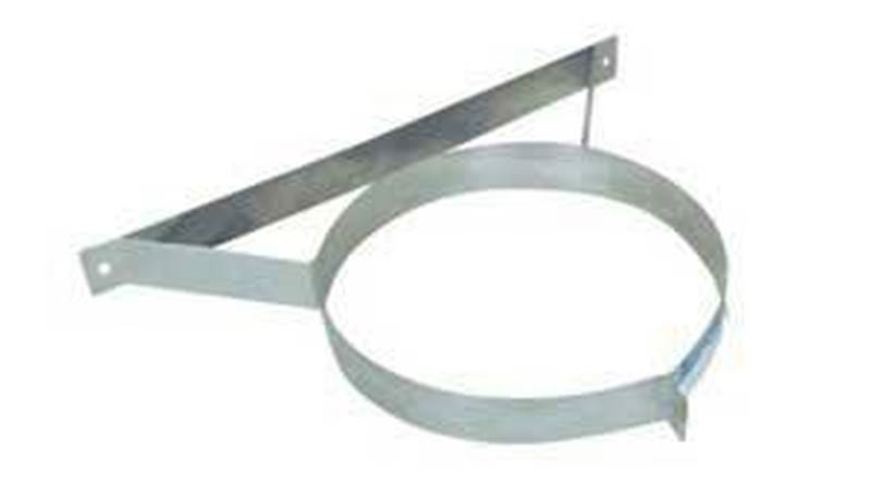 Supervent Jsc6wb Wall Band 6 In 8 In X 17 In Stainless Steel