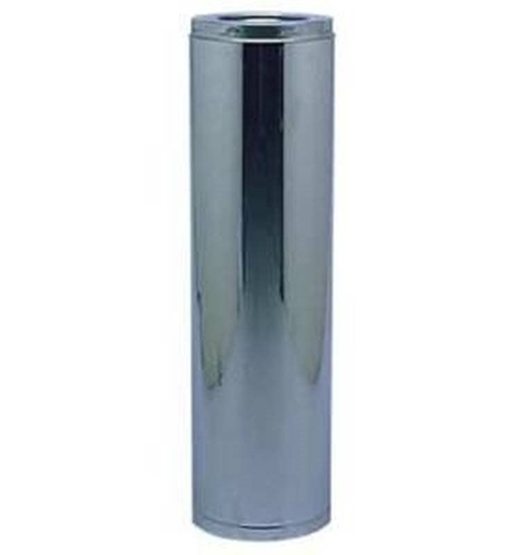 Supervent Jm8s36 Insulated Chimney Pipe 36 In Stainless Steel