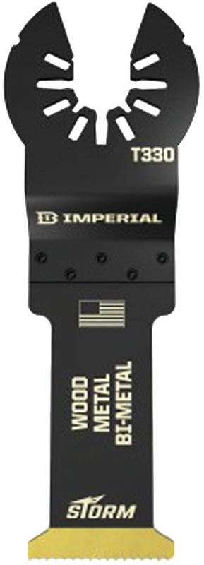 Imperial Blades IBOAT330-3           3pk ONE FIT 1-1/4" 18TPI Titanium BM STORM 