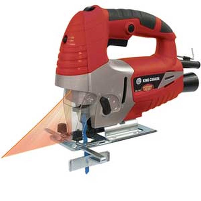 King Canada 8329 Jig Saw, 6.5 A, 3-1/8, 3/8 in Cutting Capacity, 3/4 in L  Stroke, 500 to 3000 spm SPM