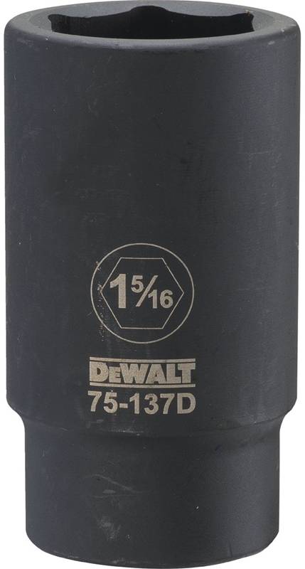 DEWALT DWMT75137OSP 3/4 Drive Deep Impact Socket 1-5/16 SAE 