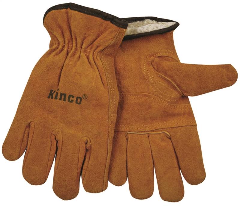 Kinco 51pl-xl Lined Split Cowhide Leather Driver Gloves X-large 