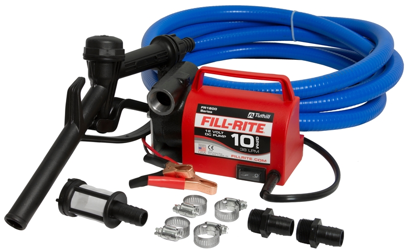 Fill-Rite FR1614 Fuel Transfer Pump, 3/4 in Inlet, 3/4 in Outlet, NPT Outlet, 10 gpm #VORG8814568,