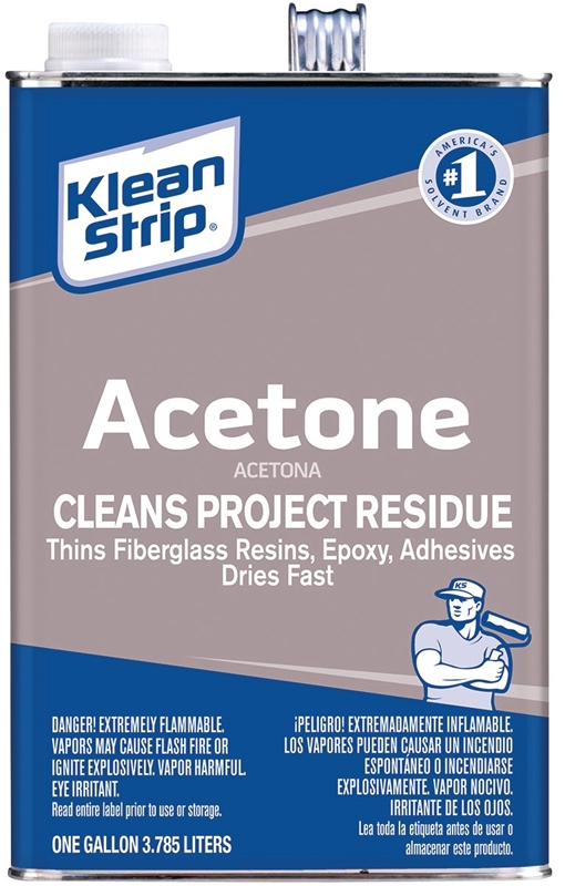 THINNER ACETONE GALLON - Case of 4