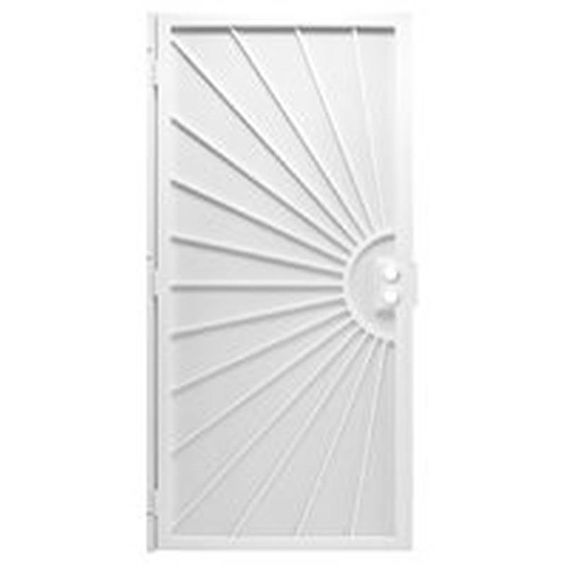 Precision Del Sol 3833wh3068 Security Screen Door 36 In W X 80 In
