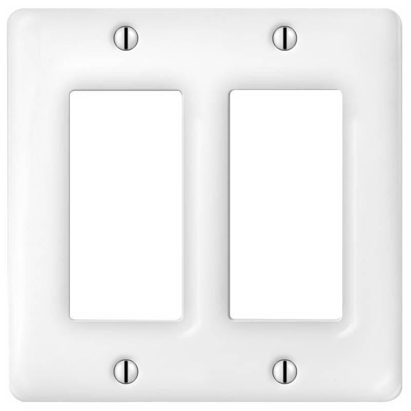 Amerelle Allena 2 Rocker Wall Plate Gang 4 1 In L X W Amerelle Allena 2 Rocker Wall Plate