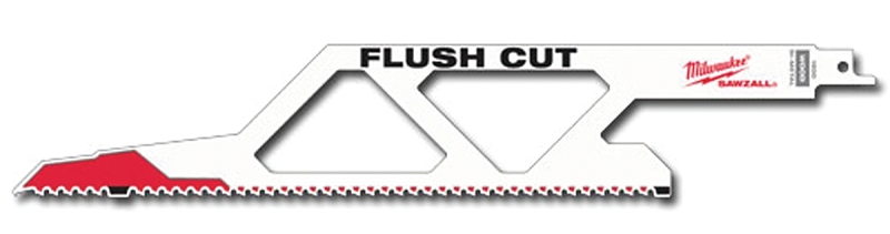 Milwaukee 48-00-1600 Reciprocating Saw Blade, 2-1/8 in W, 12 in L, 5 TPI, Diamond Cutting Edge