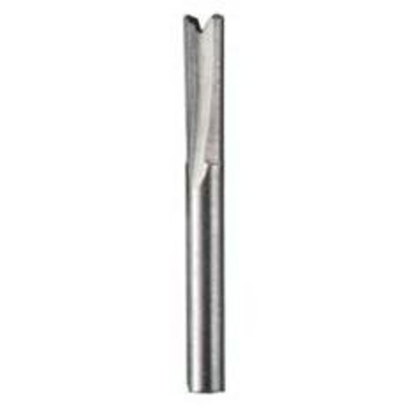 Dremel 652 Router Bit, 3/16 in Dia Cutter, 1/8 in Dia Shank, 1-Cutter, HSS