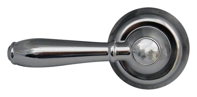 Korky 6051BP Handle and Lever, Plastic, Chrome, For: American Standard, Kohler, Toto and Others Brands