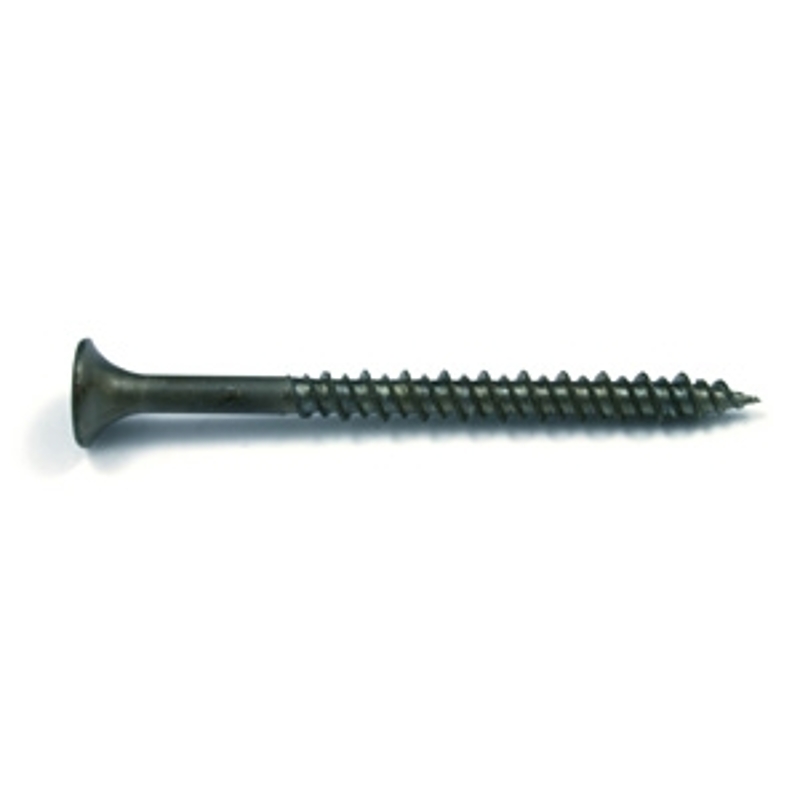 Reliable FKHLP8112C5 Series Floor Screw, 500 BX, #8-16 Thread, 1-1/2 in L, High-Low, Partial Thread, Bugle, Flat Head