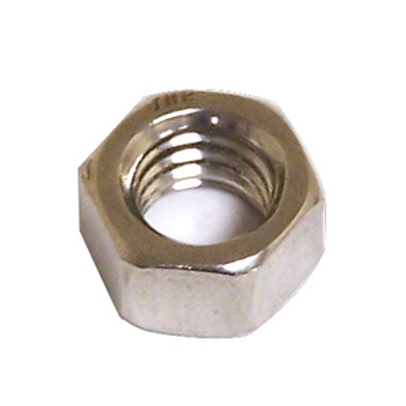 Reliable FHNCS12VP Hex Nut, Coarse Thread, 1/2-13 Thread, Stainless Steel, 18-8 Grade