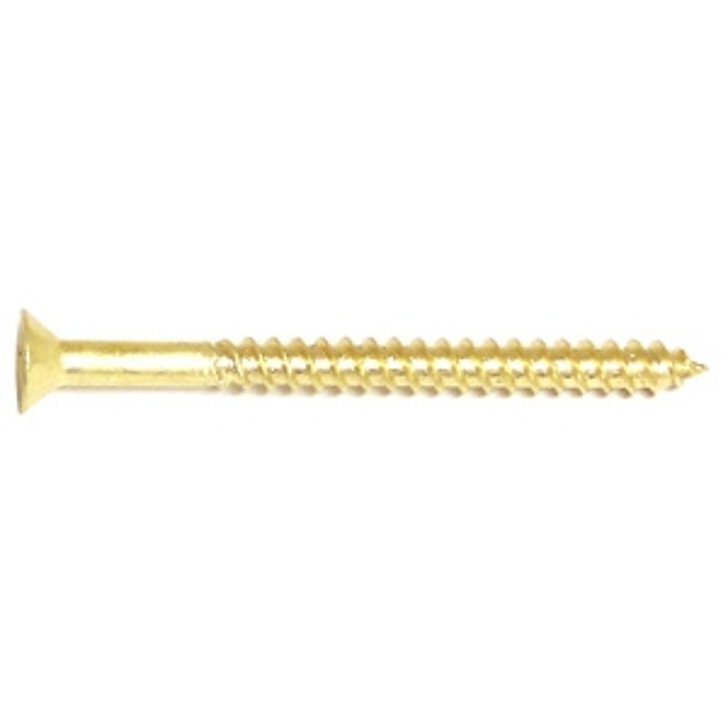 Reliable FKWSB8134VP Series Screw, 100 BX, #8-15 Thread, 1-3/4 in L, Partial, Twin Lead Thread, Flat Head, Square Drive